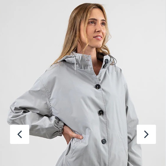 Never worn full length raincoat/windbreaker - Picture 1 of 5